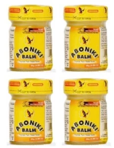 Bálsamo Aboniki - Alivio caliente para artritis y reumatismo - (4 paquetes) - Imagen 1 de 2