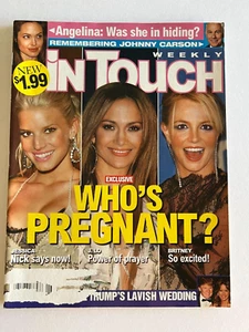 BRITNEY SPEARS * JENNIFER LOPEZ February 7 2005 IN TOUCH WEEKLY MAGAZINE Simpson - Imagen 1 de 8