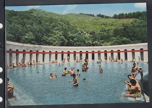 Cartolina Terme di Telese Piscina Goccioloni ANIMATA QB65 - Picture 1 of 1