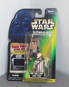 Star Wars El Poder de la Fuerza Ewoks Wicket & Logray POTF Freeze Frame 1997 - Imagen 1 de 12