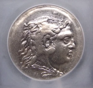 125-65 BC Alexander the Great Silver AR Tetradrachm Mesembria ICG VF30 #116RW - Picture 1 of 6