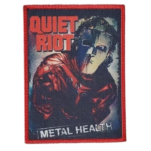 QUIET RIOT Metal Health SMALL PATCH Printed Band Logo - Picture 1 of 6