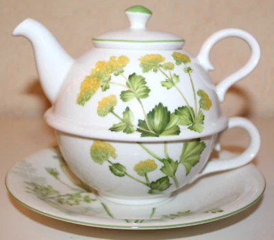 Althea Nova TEA FOR ONE Teekanne 350 ml + Tasse m. UT  Villeroy & Boch - Bild 1 von 4