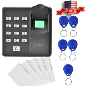 Acces Fingerprint Lock biometric Door Access Control Controller RFID Card Reader - Picture 1 of 8
