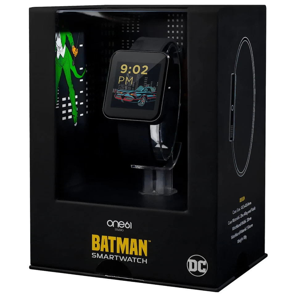 Batman DC Comics Smartwatch - One61 -  Classic Batman Style - Sealed  - NIP - Image 1 of 1