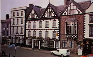 More details for postcard the king&#039;s head 17th-century hotel wales gwent monmouth monmouthshire