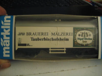Marklin HO 4415-83090 DB MALZEREI Brasserie Tauberbischofsheim Kuhlwagen - LNIB - Photo 1/4