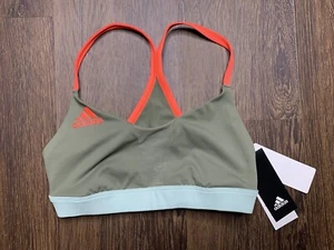 NEW adidas ALL ME VOLLEY SPORTS BRA Womens Size XS Yoga Athletic FJ5072 - Picture 1 of 4