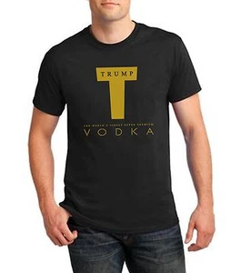 Trump Wodka T-Shirt Präsident Politische Wahl Lustig Humor Geschenk - Bild 1 von 1