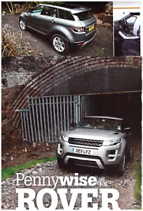 2012? Range Rover EVOQUE ausführlicher "New Car Review" aus dem USA Car Magazine - Bild 1 von 1