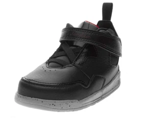 Nike Jordan Courtside 23 PS Kids Shoes Black/Gym Red-Particle Grey AQ7735 023 - Picture 1 of 6