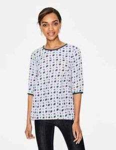 BODEN Hi-Lo Hem Tops-- 2 colours - size 12 - W0190 2 for £18.95 b73a - Picture 1 of 10
