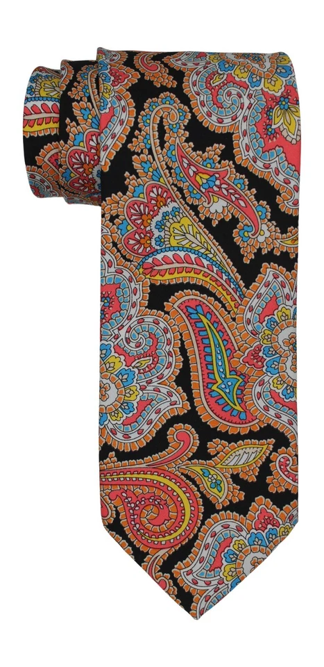 Italo Ferretti Multicolor paisley Printed Tie - Image 1 of 1