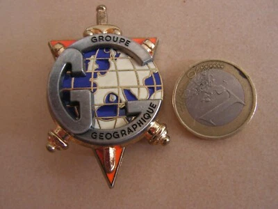 insigne   groupe geographique            (delsart )  (c 48) - Photo 1/2