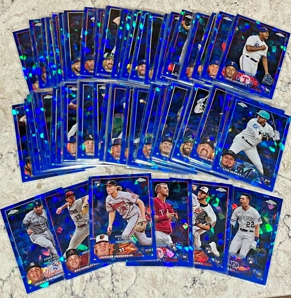 2023 Topps Chrome UPDATE SAPPHIRE BASE You Pick/ Choose Complete A Set #166-330 - Image 1 of 1