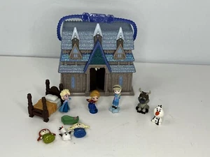 Disney Animators Collection Littles Elsa Ana Frozen Arendelle Castle Playset - Picture 1 of 7