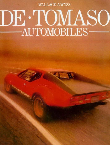 DeTOMASO BOOK PANTERA De TOMASO MASERATI WYSS - Image 1 of 1
