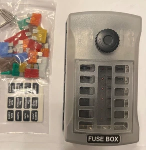 12 Way Fuse Block Waterproof DBC series Fuse box Holder with FUSE included NIB - Picture 1 of 5