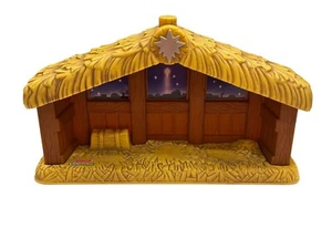Fisher-Price Little People Nativity Manger Stable Replacement Piece 2002 - Imagen 1 de 3