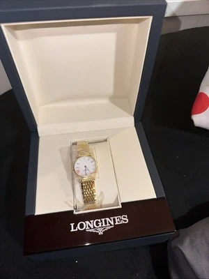 Longines Le Grand Classique Golden L4.209.2 Gold Tone Quartz Women's Wristwatch - Image 1 of 4