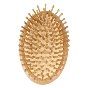 Compact And Portable Air Cushion Massage Comb For Beech Wood Versatile Styling - Picture 1 of 10