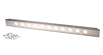 Parachoques delantero Kentrol 30429 pulido 54" con orificios para Jeep CJ 45-86 Foto 1 de 4