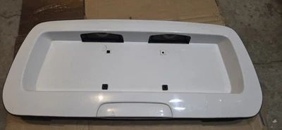 2002-2009 GMC Envoy TrailblazerRear Hatch Tailgate License Plate Holder  White . Foto 1 de 4