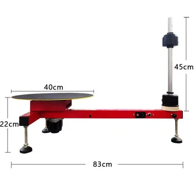 Dual-use PE Stretch Film Baling Machine Electric Film Wrapping Machine - Image 1 of 4