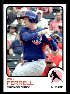 2015 Topps Archives Will Ferrell Will Ferrell Chicago Cubs #WF-4 - Image 1 of 2