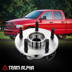 Conjunto de buje de cojinete de rueda delantera izquierda derecha para Dodge Ram 1500 2002-2005 4x4 - Imagen 1 de 5