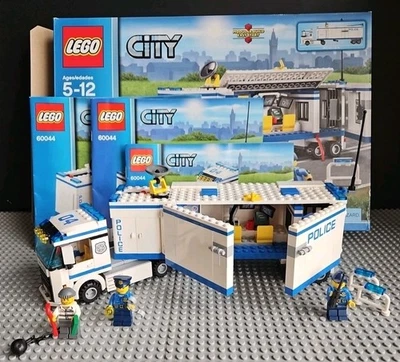 LEGO City Police Set 60044 Unidad Móvil de Policía 100% Completo con Caja e Instrucciones Foto 1 de 4