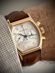 Girard Perregaux rose gold Richevile, GP Leather strap £4495 on collection!!! - Picture 1 of 9