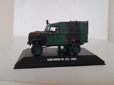 1:43 Military Model LAND ROVER 110 (U.K. 2000) _ DeAgostini (27) - Immagine 1 di 2