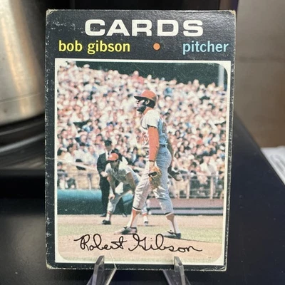 1971 Topps - Bob Gibson #450 HOF - Изображение 1 из 2