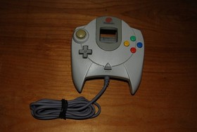 SEGA Dreamcast Controller OEM HKT-7700 White - Tested and Working