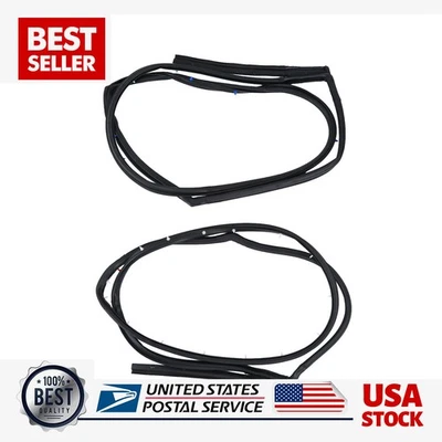 Par de tiras meteorológicas para Nissan Sentra 2013-2018 izquierda + derecha 82831-3RA0A-A11 Foto 1 de 4