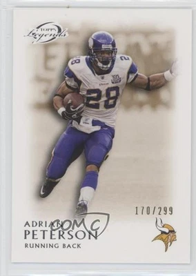 2011 Topps Gridiron Legends Bronze /299 Adrian Peterson #139 - Image 1 of 2