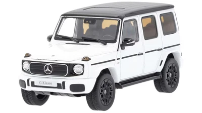 Mercedes Benz G-Klassen Modell 1:43 B66960661 opalithweiß bright Norev
