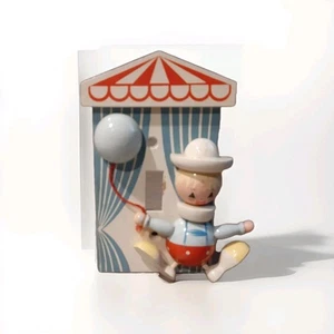 Vintage Boy w/Balloon Wood Light Switch Cover For Nursery/Playroom - Picture 1 of 3