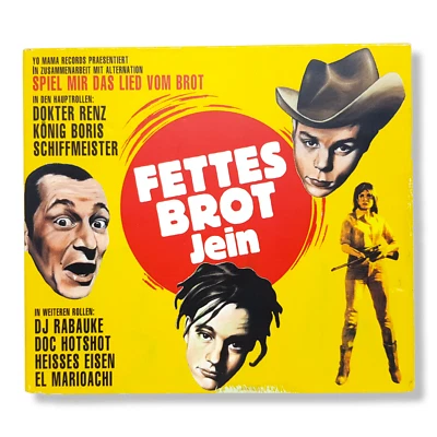 Fettes Brot Jein CD Maxi Single Präteritum Schlägt Zurück 1996 Long Ride Radio - Bild 1 von 4