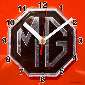 WALL CLOCK, logo MG 03-LM, 11,8x 7,8 inches - Picture 1 of 1