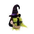 Halloween Gnome with Led Light Witch Hat Elf Decoration New Year Holiday Gift