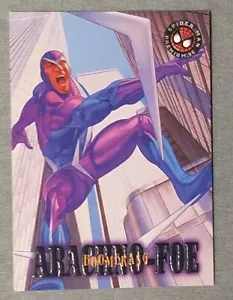 Skybox Marvel Spider-Man 1996 premium Arachno-Foe boomerang #6 - Imagen 1 de 2