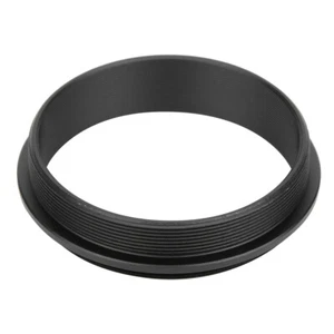 M48‑M48 Male To Male Adapter Ring Aluminium Alloy Black 48mm Thread Pitch RXN - Picture 1 of 13