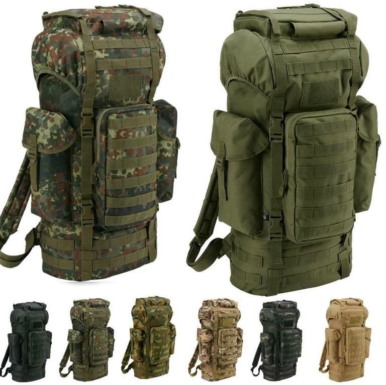Bundeswehr Kampfrucksack Molle  BW Rucksack Outdoor Armeerucksack Wandern 65 L - Bild 1 von 1