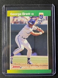 1989 Donruss Baseball's Best George Brett #7 Royals!!!