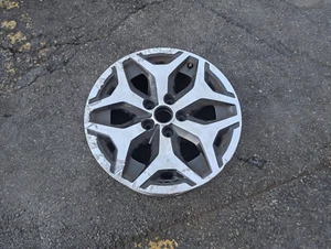 2019-2024 17" SUBARU FORESTER WHEEL OEM WHEEL RIM FACTORY 68866 MACHINED BLACK - Picture 1 of 5