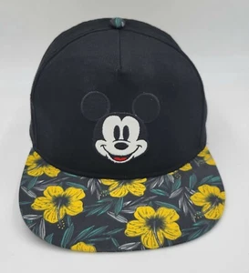 Micky Mouse Flat Brim Adjustable Snap Back Hat. Brand New.  - Picture 1 of 5