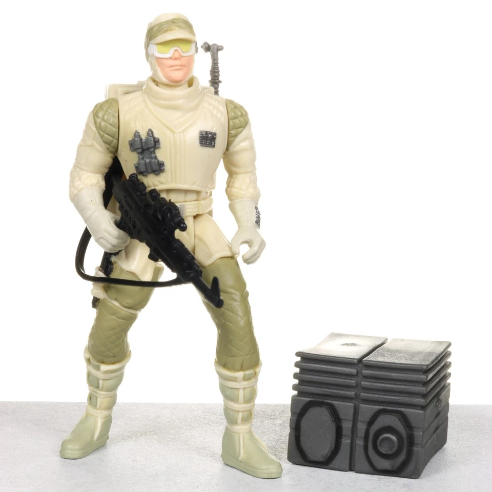Boneco Star Wars Power of the Force HOTH REBEL TROOPER 3,75" ESB Kenner 1997 - Imagem 1 de 4