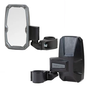 Seizmik Embark Side View Mirror with ABS Body & Bezel | 1.75″ Round Tube (Pair) - Bild 1 von 8